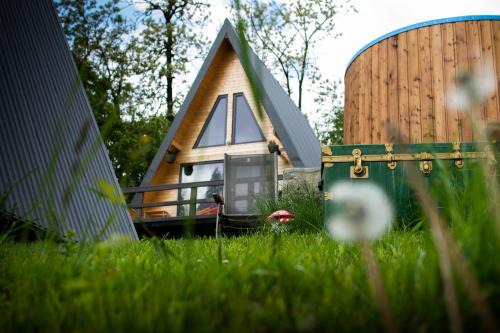 Carpatina Rustic House -Chaleturi A-frame Runcu