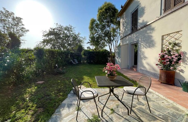 Carpineto1: Appartamento con giardino vicino Siena