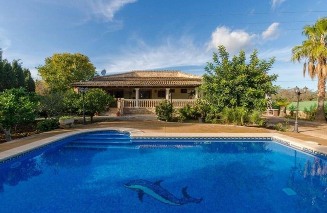 Cas Padrins, villa con piscina privada en Mallorca