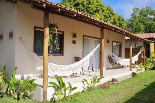 Casa a 4 minutos a pé da praia com 3 quartos climatizados
