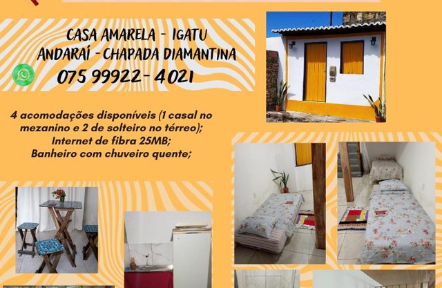 Casa Amarela Igatu