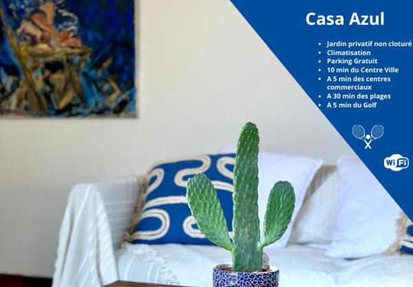CASA AZUL - jardin, calme, tennis