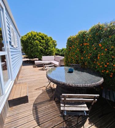 Casa Azul-Tiny house with fantastic view, big outdoor space and pool
