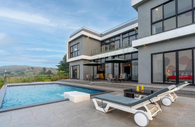 Casa Boho by StayVista - Contemporary design, Farm-view, Swimming pool & Indoor games for a chic retreat