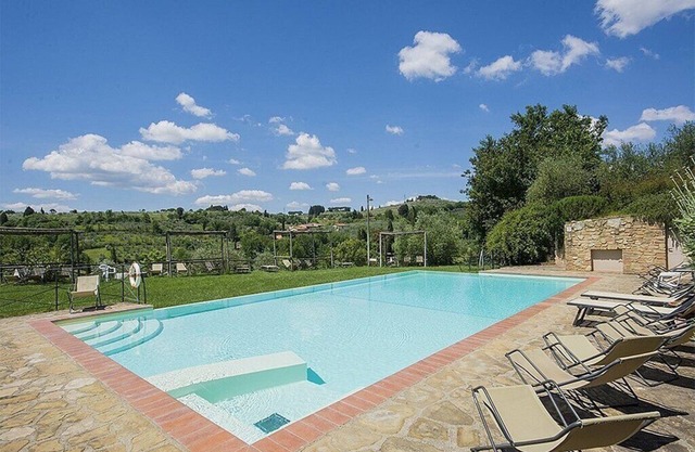 Casa Bonannia I: un apartamento romántico y acogedor en una planta en el estilo característico de la campiña toscana.