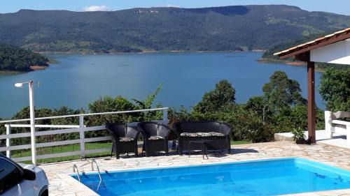 Casa com Linda Vista em Capitólio - Mirante do Lago