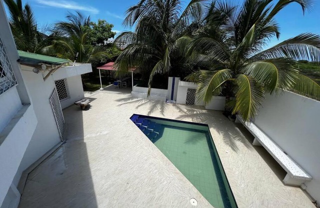Casa de playa Villa Bonita 4 habitaciones capacidad 12 personas Playa piscina jardines kiosco A 15 minutos de Cartagena