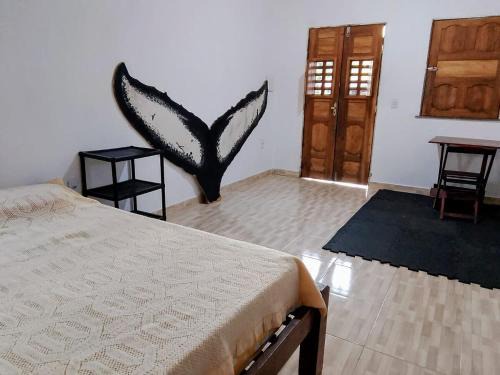 Casa Deixe-se Baleiar na vila de Serra Grande