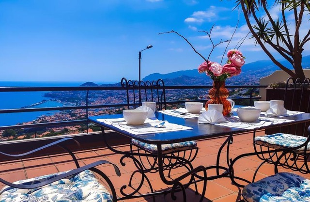 Casa Gina, with views to Funchal Bay