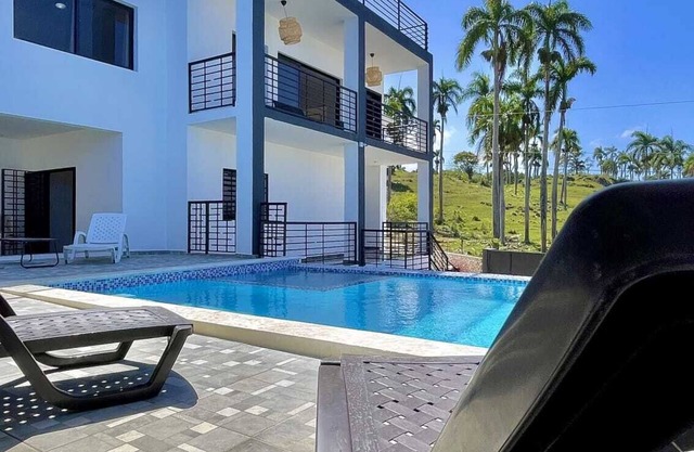 CasaGrandview In Cabrera! Pool with jacuzzi, Basket, Dominoes table, firepit, AC