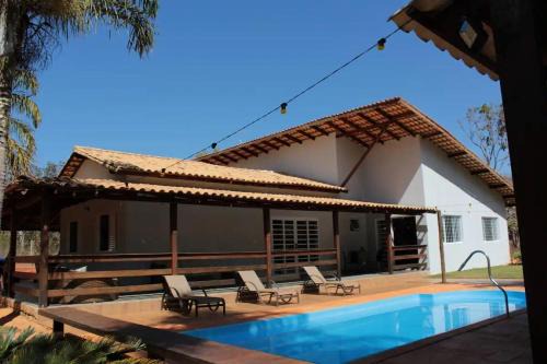 Casa na fazenda Casa inteira ou quartos individuais Recanto da Felicidade Paraopeba