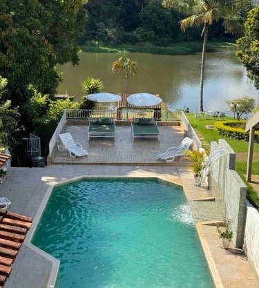 Casa na Represa Atibaia, Piscina, Pesca e Caiaque