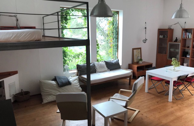 CASA NAS NUVENS - ARTISTS STUDIO. Views to Sintra mountain and Atlantic coast