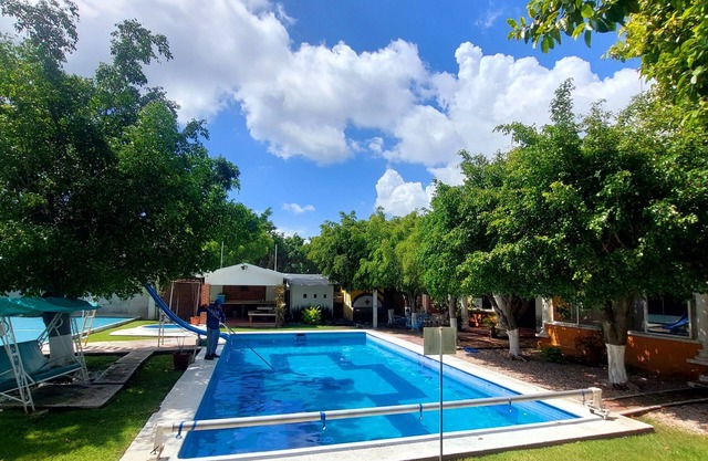 Casa de campo con alberca y atractivas amenidades con vista al hermoso volcan