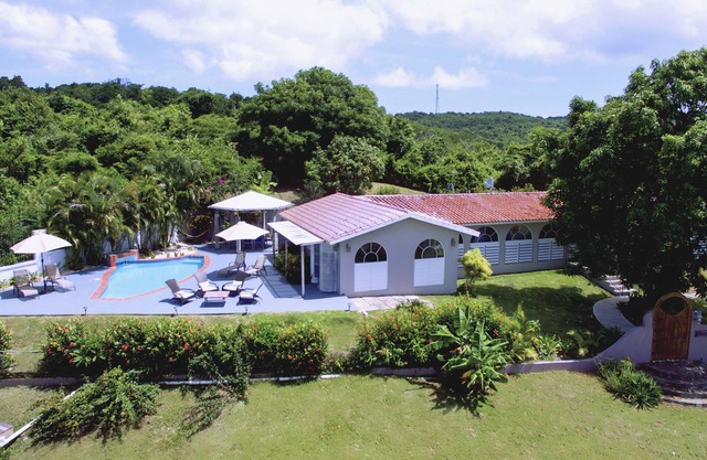 Casa Rubina, Caribe vistas desde la ladera privada Hacienda