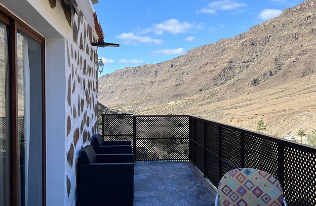 Casa rural con piscina y terraza en Mogán