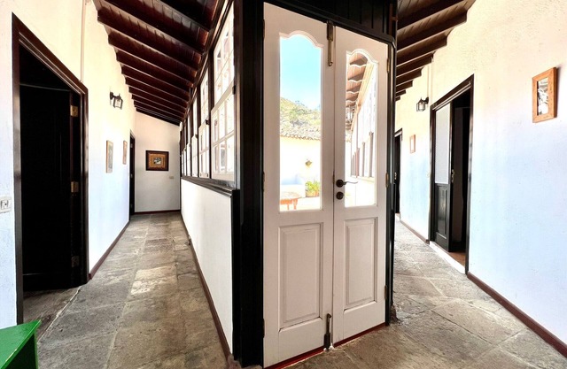 Casa rural El Palmar con Wifi, BBQ en Vallehermoso