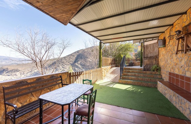 'Casa Rural La Jirola - El Mirador' con vistas a la montaña, Wi-Fi y aire acondicionado