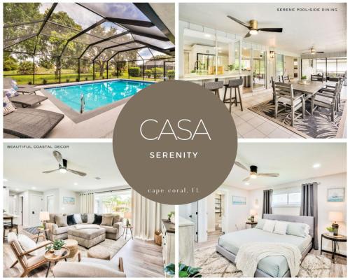 Casa Serenity Private Pool, with Heated Option near Beaches and Shopping Sleeps 12