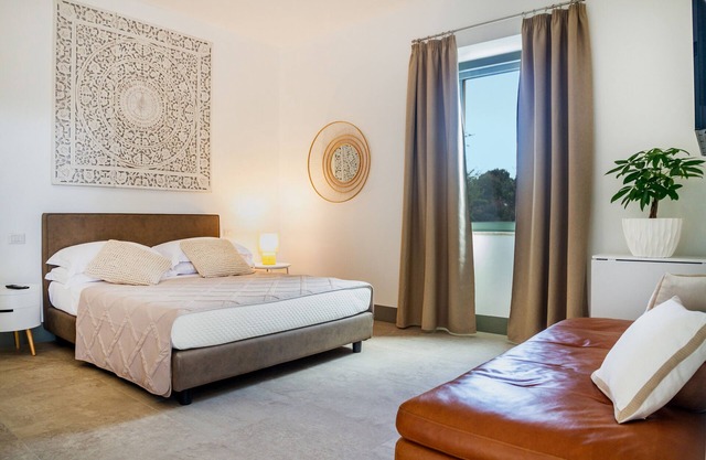'Casale Lorenzo - Habitación 3' con veranda privada, jardín compartido y aire acondicionado
