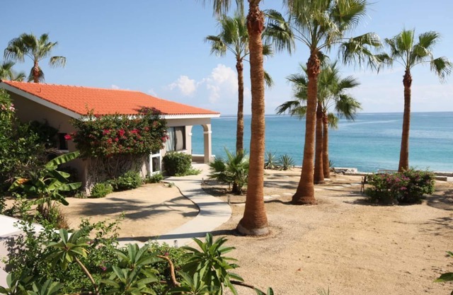 Casita Tortuga es un frente de playa con vista al mar de Cortés.