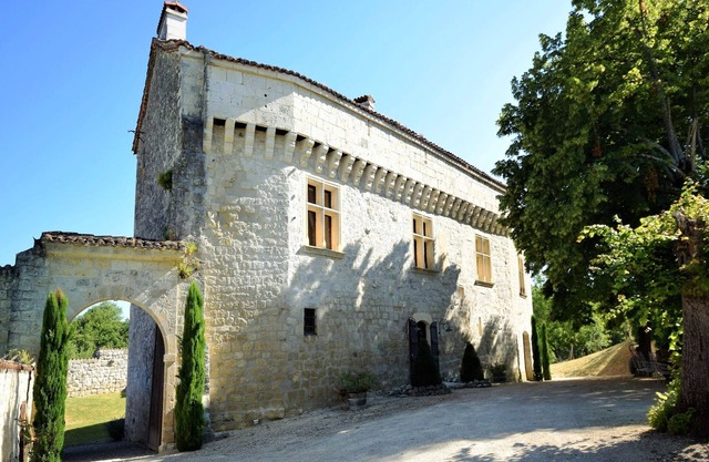 Castillo en Francia cerca de Monpazier