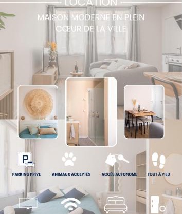 CDC 3, appartement 2 chambres avec SDB privatives et parking inclus