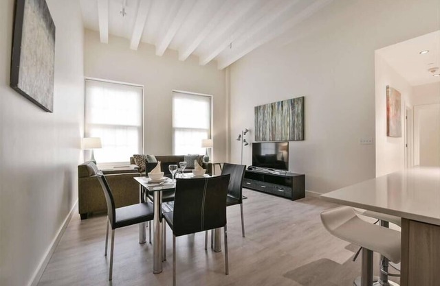 Central DT Boston 2BR | High ceilings| Fast Wifi | In-unit W/D