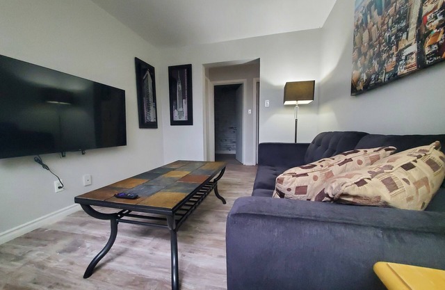 Central Private 1BR Apt. w/Free Prkg + Fast Wi-Fi