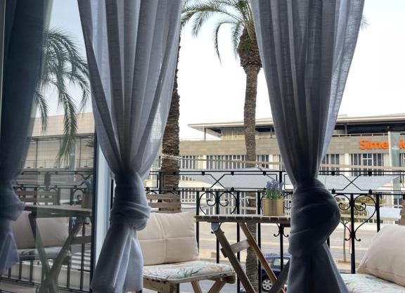 Centrally Located Spacious Private Apartment BuenaVista in Grao with Rooftop