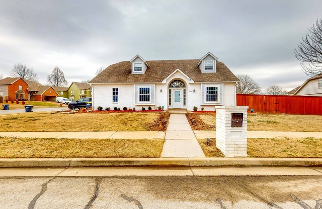 Centrally located home w/ a wood-burning fireplace
