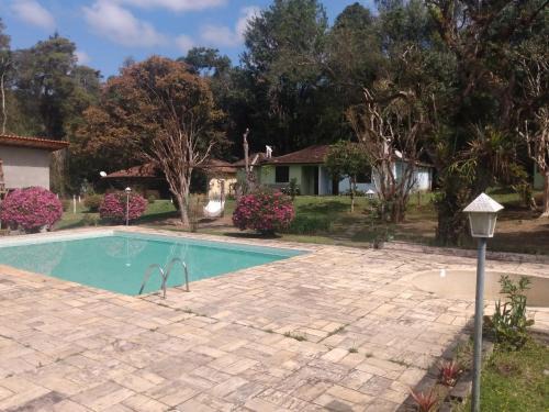 Chalé vista da piscina 8