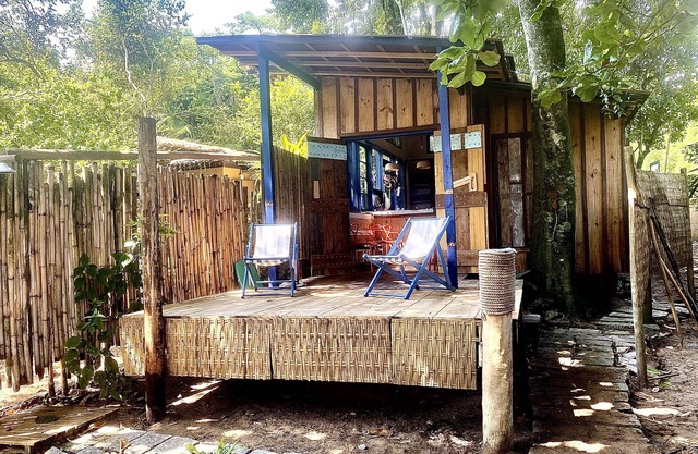 Chale na Praia do Curral Pé na Areia