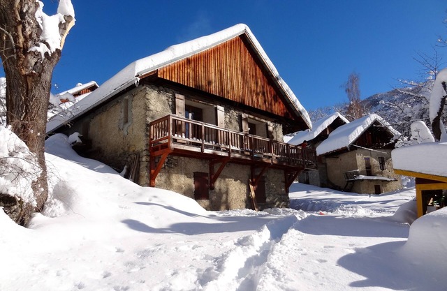 Chalet 12 personas - Saboya - 160m2 - Hermoso balcón con vista a las Aiguilles d'Arves