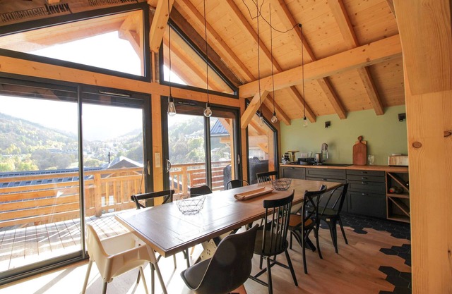 CHALET 4* 10 PERSONS Exceptional view of the Galibier massif