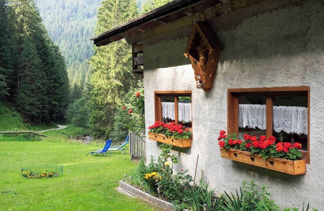 Chalet 'Baita Florinda' con vistas a la montaña, jardín y Wi-Fi