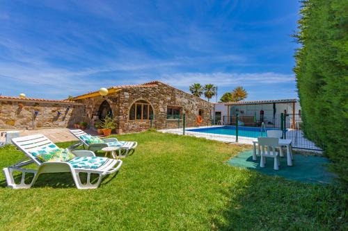 Chalet con piscina privada en Bolonia