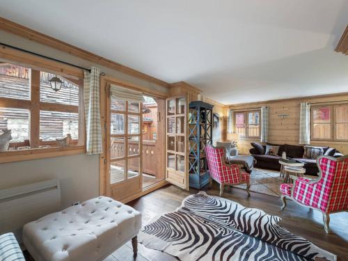 Chalet cosy au centre de Courchevel Le Praz avec sauna, terrasse et parking - FR-1-568-15