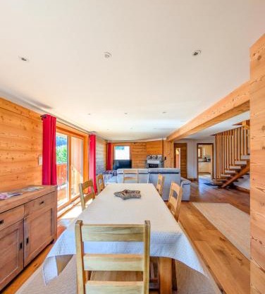 Chalet d'exception à Champéry - vue panoramique