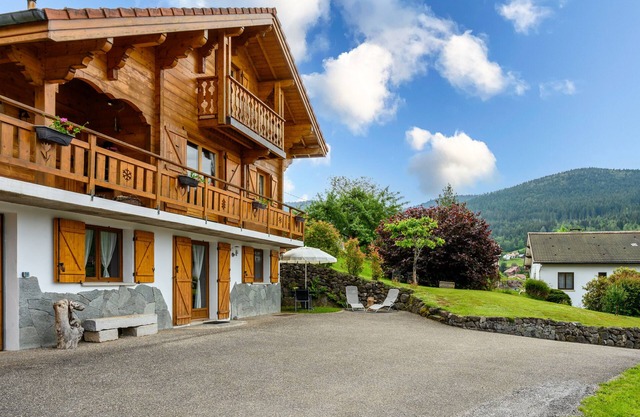 Chalet 'La Sportive' con vistas a la montaña, jardín privado y Wi-Fi