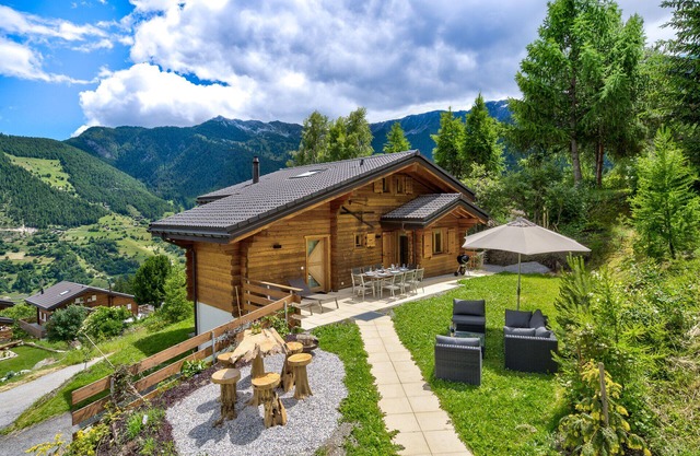 Chalet Leopard de Neige - Jacuzzi - Sauna - Views - La Tzoumaz, 4 Vallees