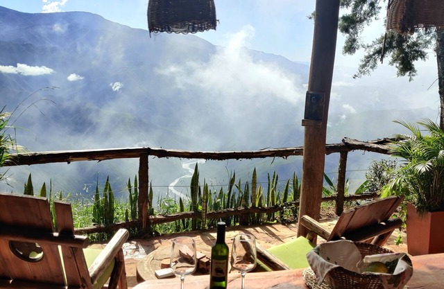 Chalet con vista al Cañon del Chicamocha, totalmente equipado, privado