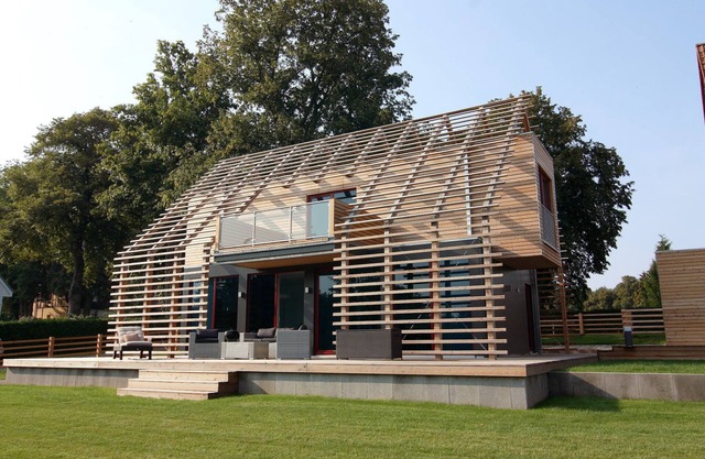 Chalet con sauna al aire libre en Wendorf