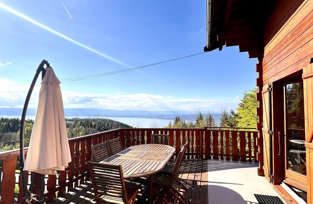 Chalet 'Mouflon - Vue Lac Imprenable' con terraza privada y balcón