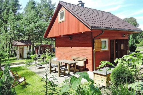 Chalet near Baltic Sea and Wolinski Park