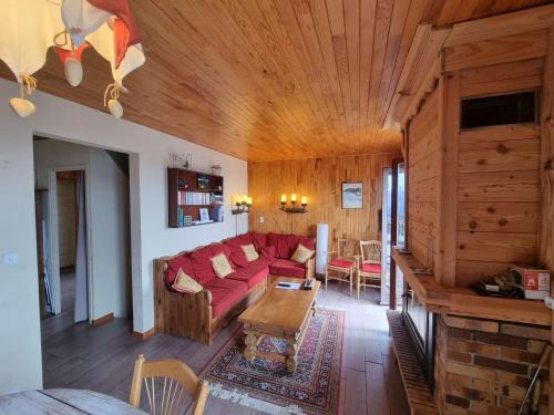 Chalet pour 9 pers., 4 chambres, balcon sud, cheminée, à Saint-Michel-de-Chaillol - FR-1-393-168