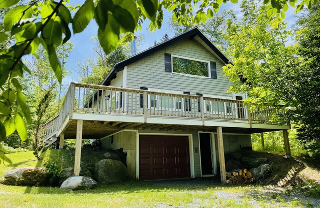 Chalet with a Private Beach in Acadia National Park