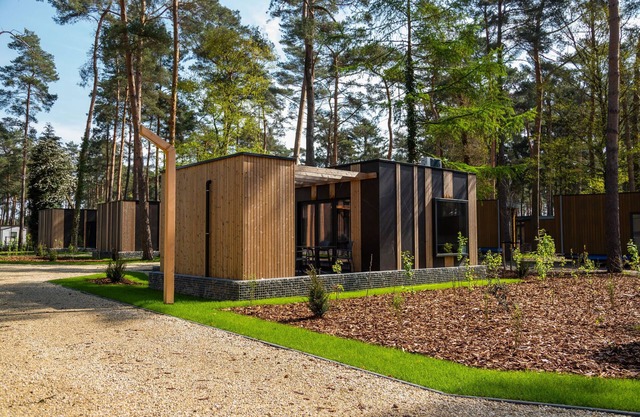 Chalet moderno con airco 16 km de Maastricht