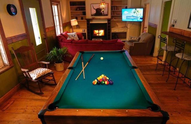 Chalets NABU La Sacacomie - Rivière - Billard