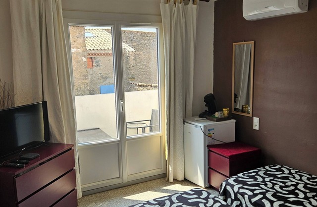 Chambre 2 lit simple avec balcon